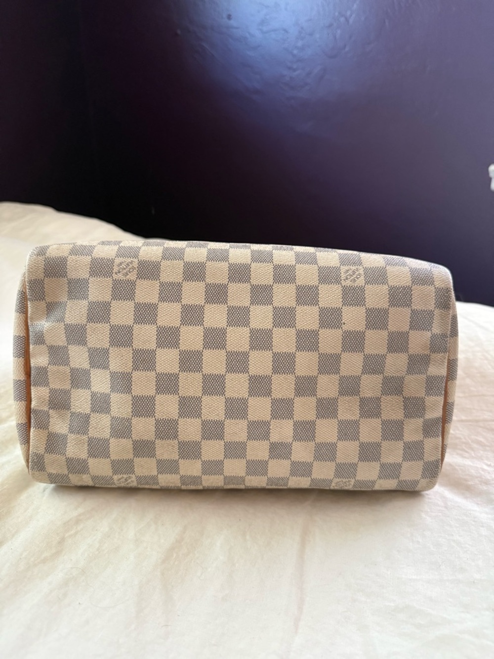 Louis Vuitton Speedy 30 Damier Azur – Authentic w/ Receipt – Clean Exterior - Picture 10 of 16